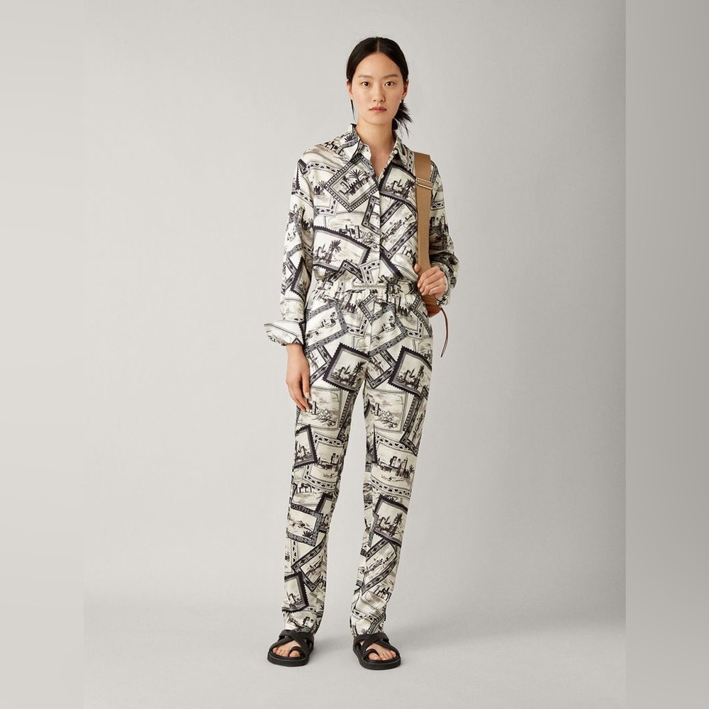 JOSEPH

Dawson Big Stamp Print Blouse - Picture 8 of 16